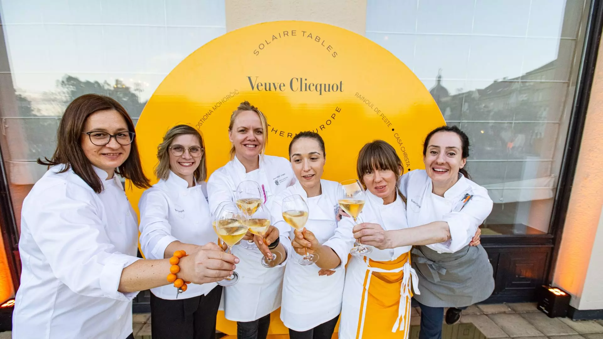 First Regional Veuve Clicquot Solaire Tables Dinner Held in Zagreb