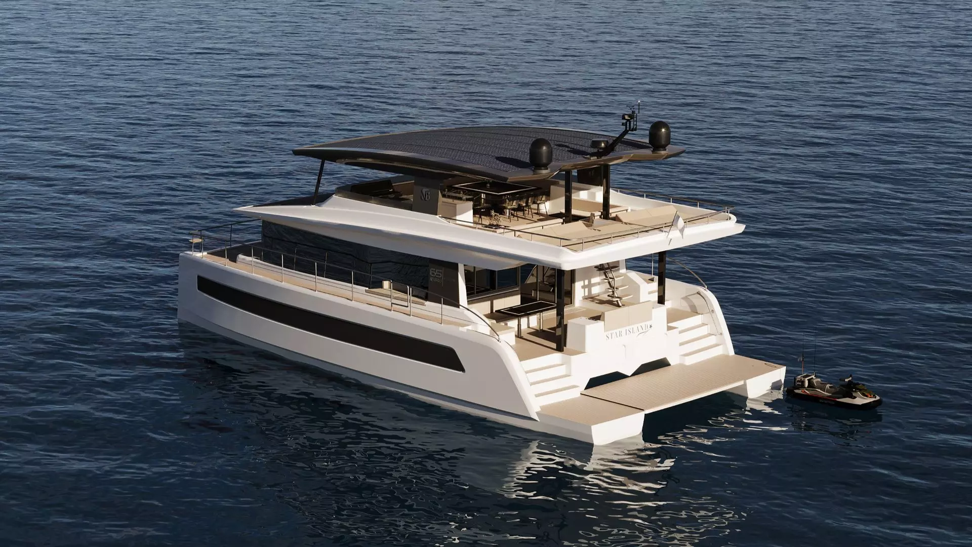 Visionf Yachts presenta su primer catamarán híbrido Visionf 65 de 19 metros de eslora