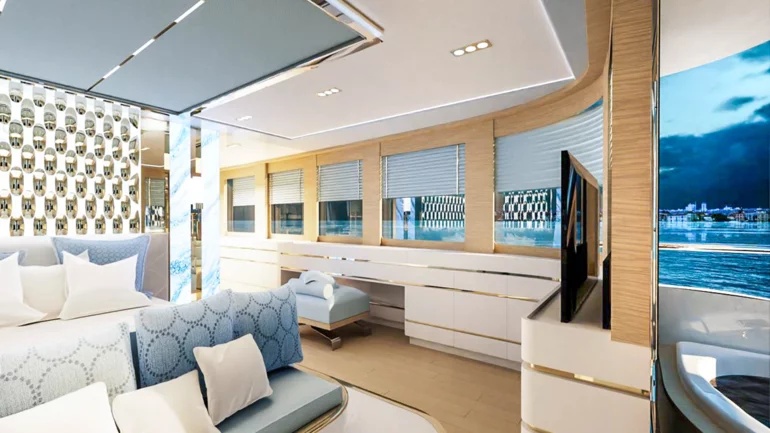 Yacht cabin