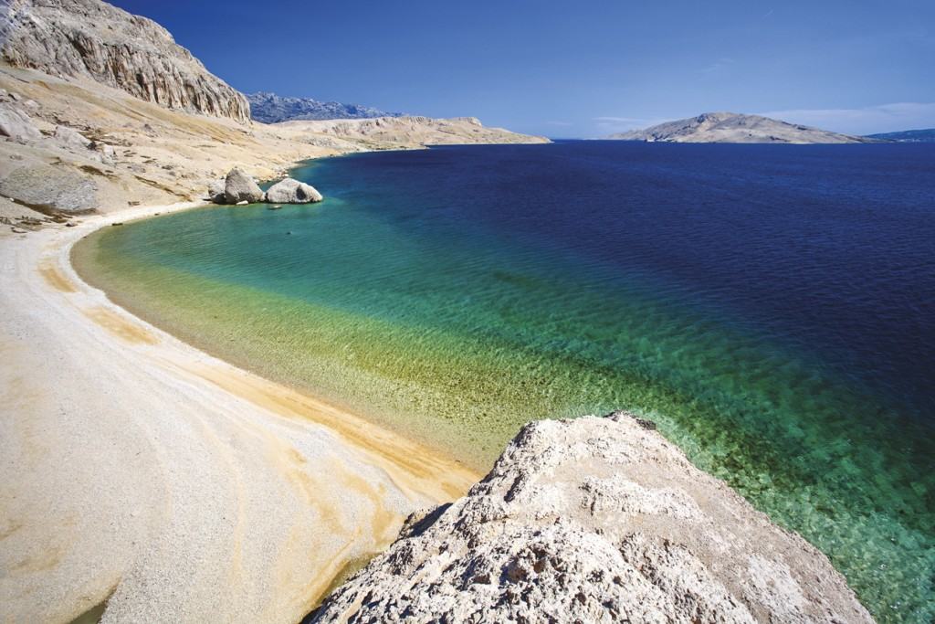 Beritnica Beach, island of Pag