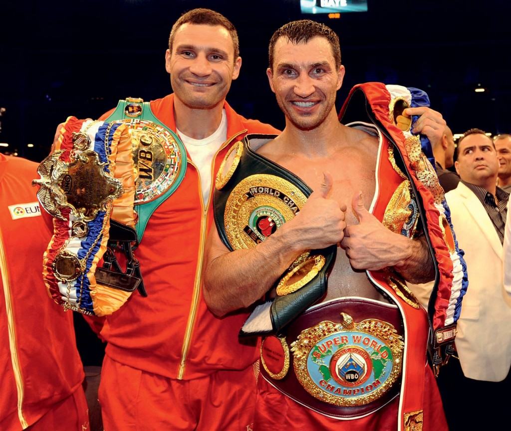 Wladimir and Vitali Klitschko