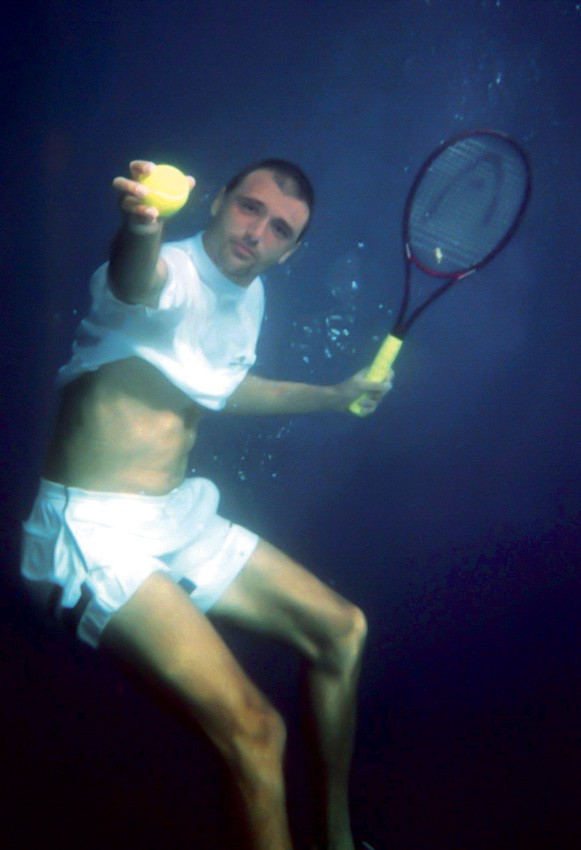 The photo that echoed worldwide after Goran Ivanisevic won Wimbledon