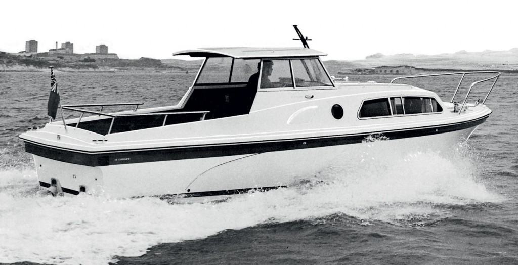 One of the first Princess Yachts models