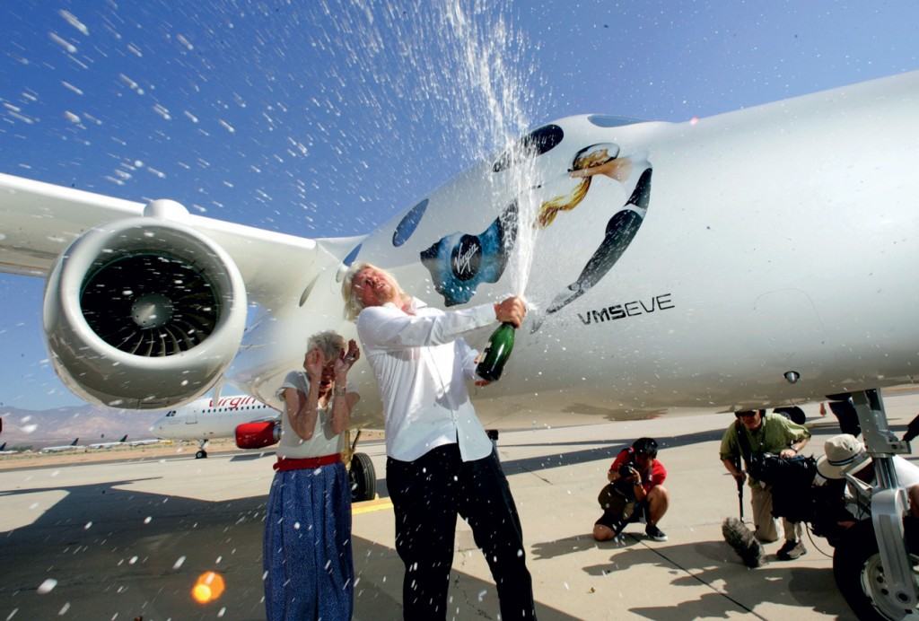 Eve and Richard Branson