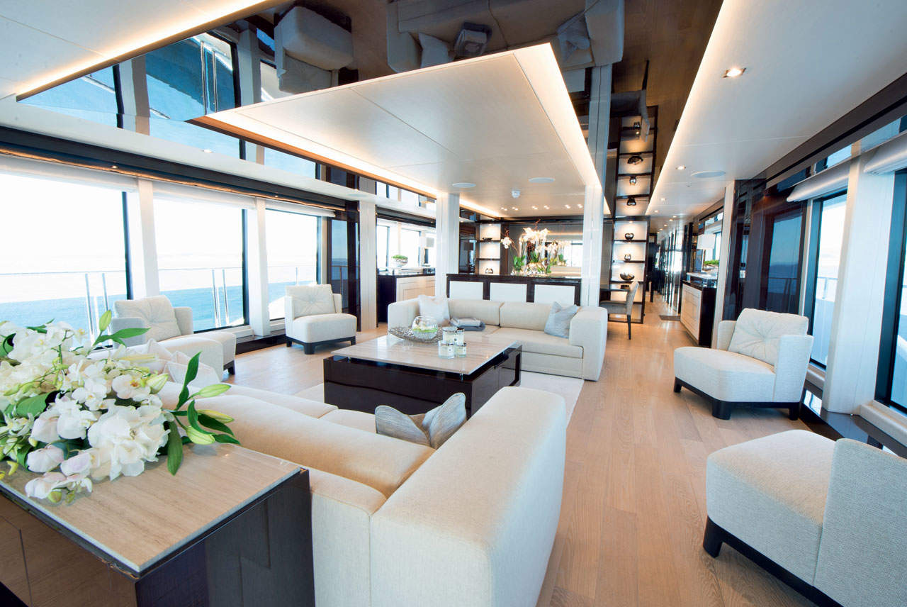 sunseeker 131 yacht interior