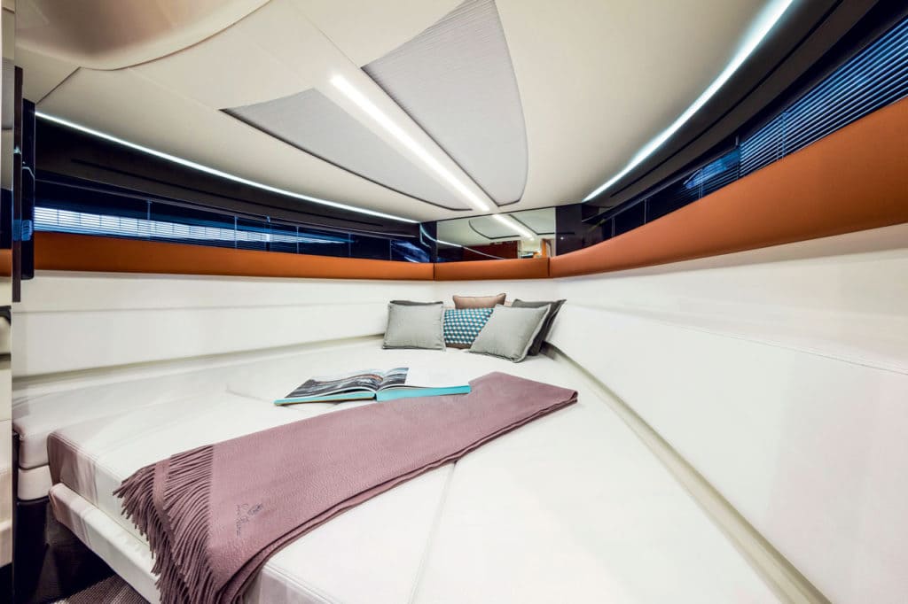 This is a photography of Riva Rivamare interior