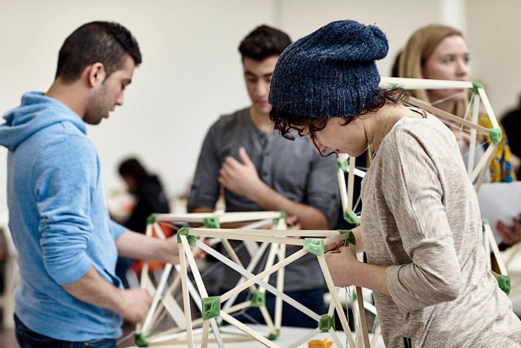 An artistic workshop