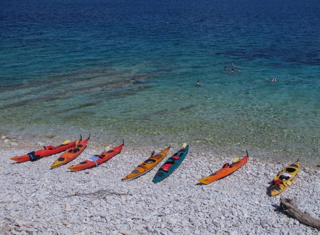 Korčula sea kayaking