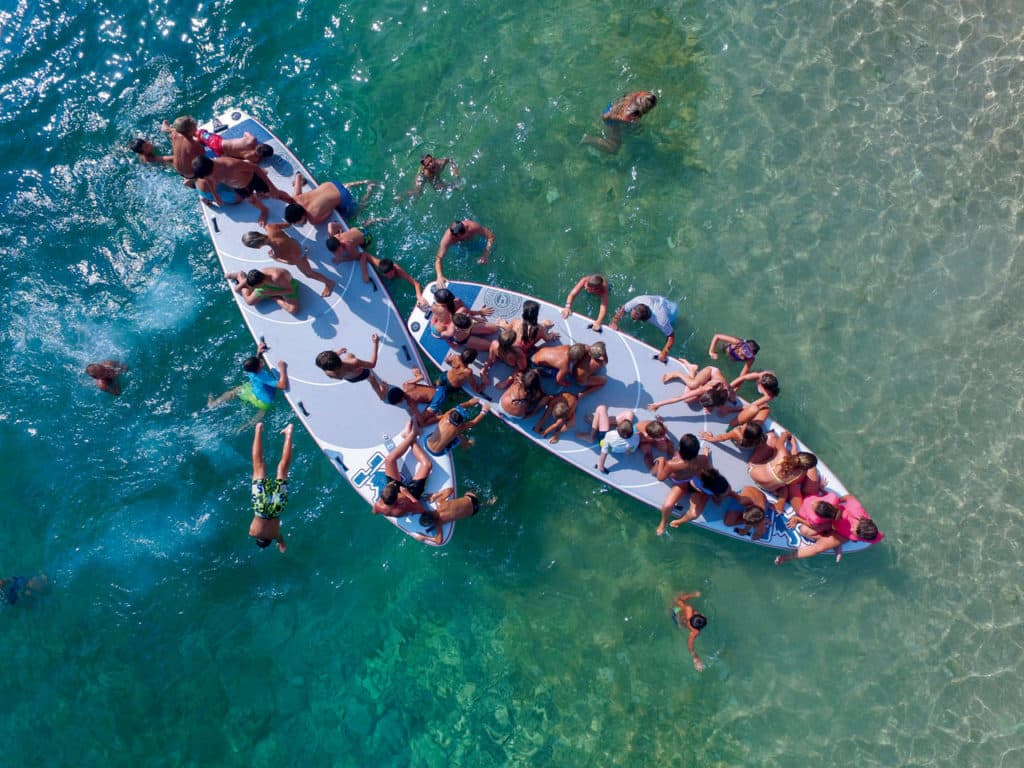 Stand up paddle boarding