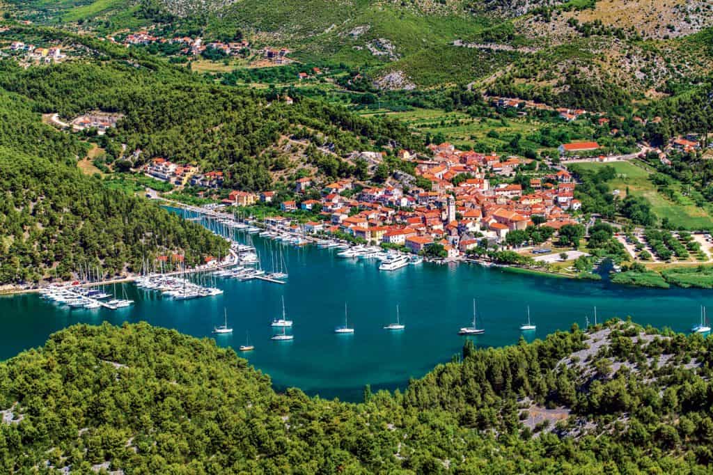Šibenik archipelago Skradin