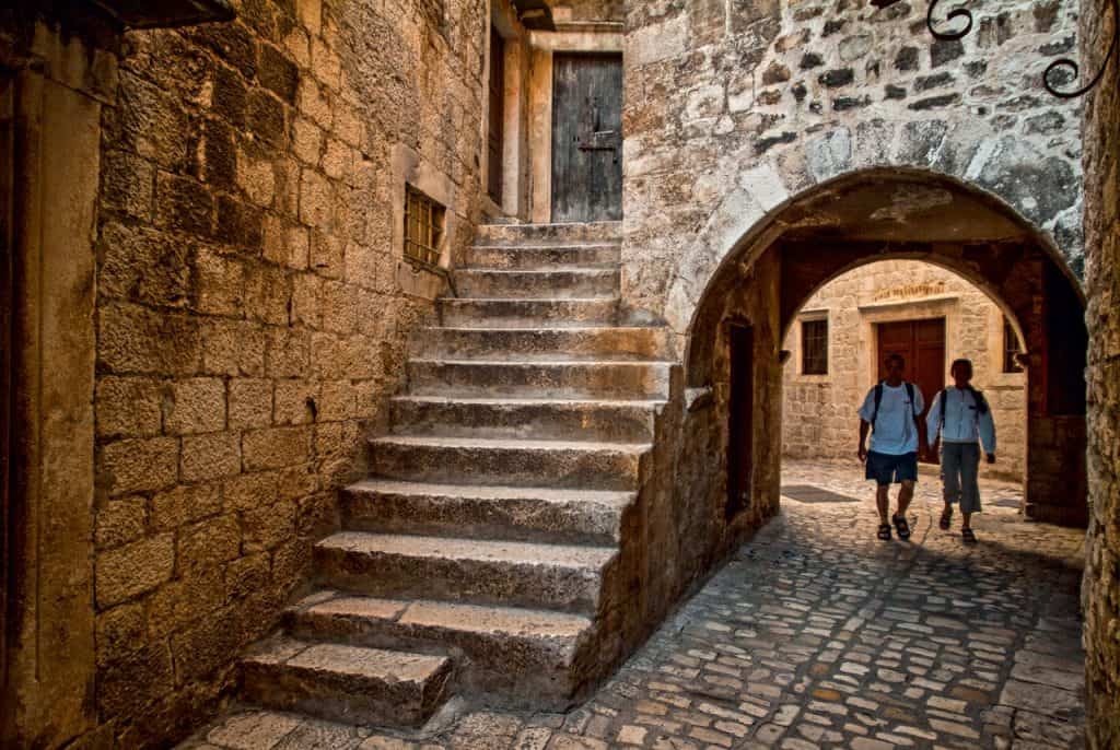 Trogir streets