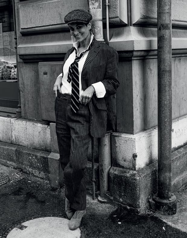 This is a fashion photography of a Leonarda Boban