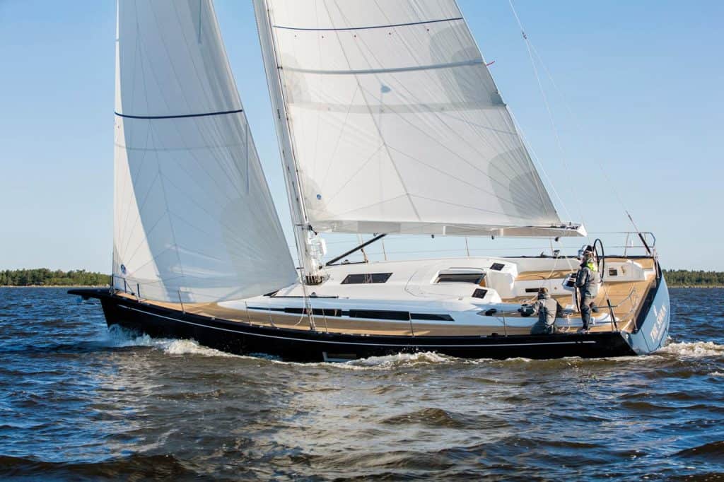 This is a photograph of Swan 48