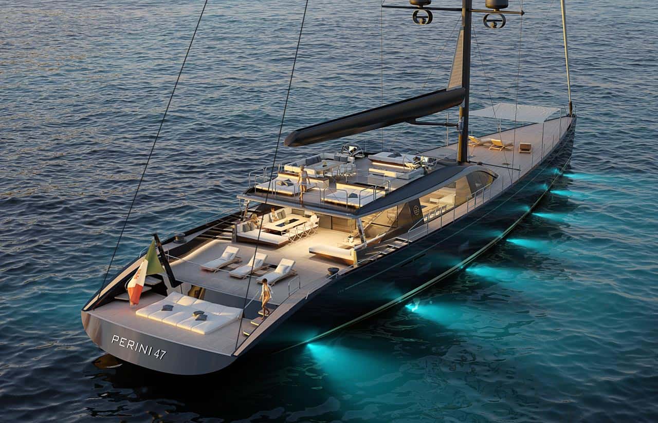 Perini Navi - The third 47 m E-volution - Yachts Croatia