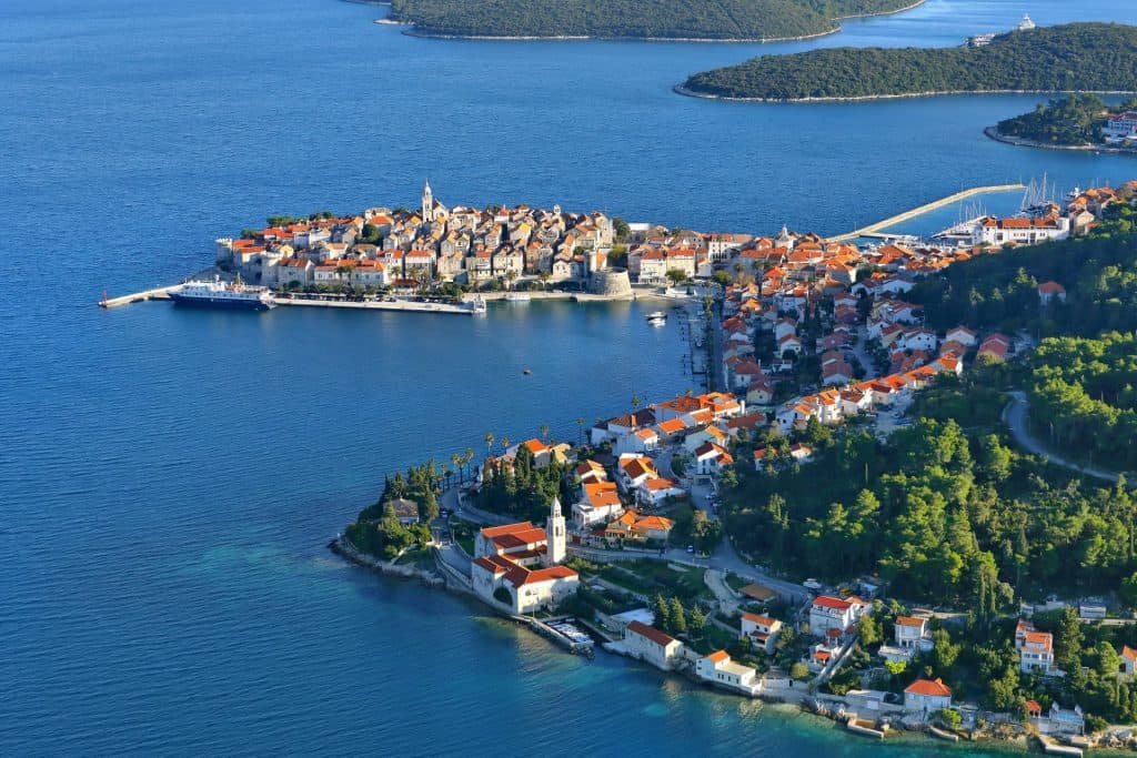 View of Korcula