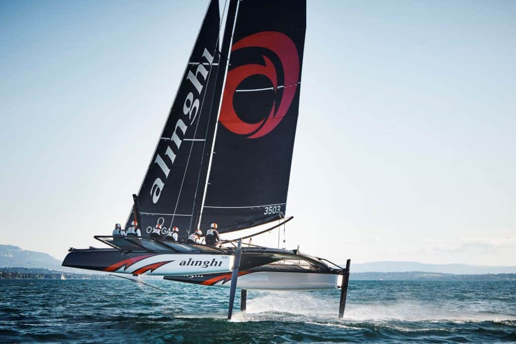 TF35 Catamaran Sailing 01
