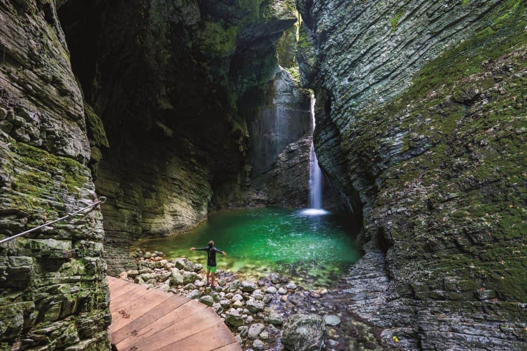 Waterfall Kozjak Slovenia 01