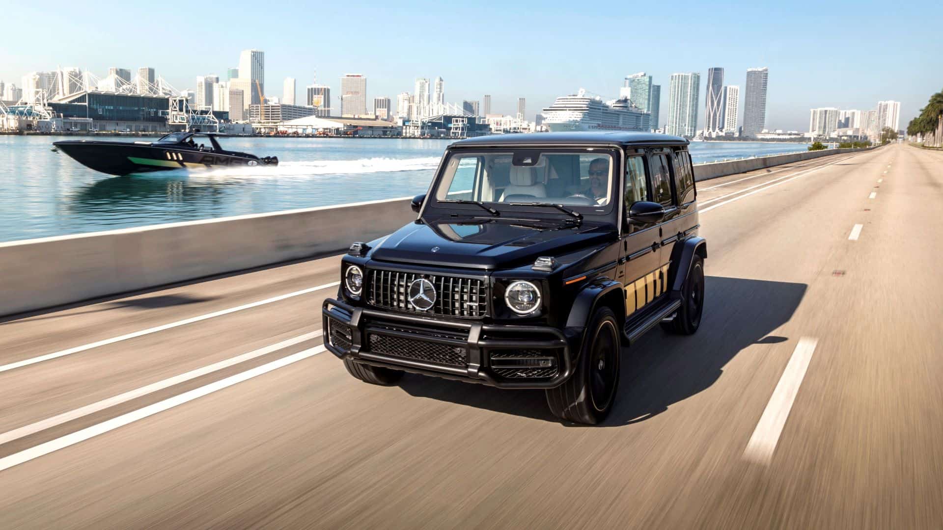 This is a photography of Mercedes AMG G 63 Cigarette Edition limited cars