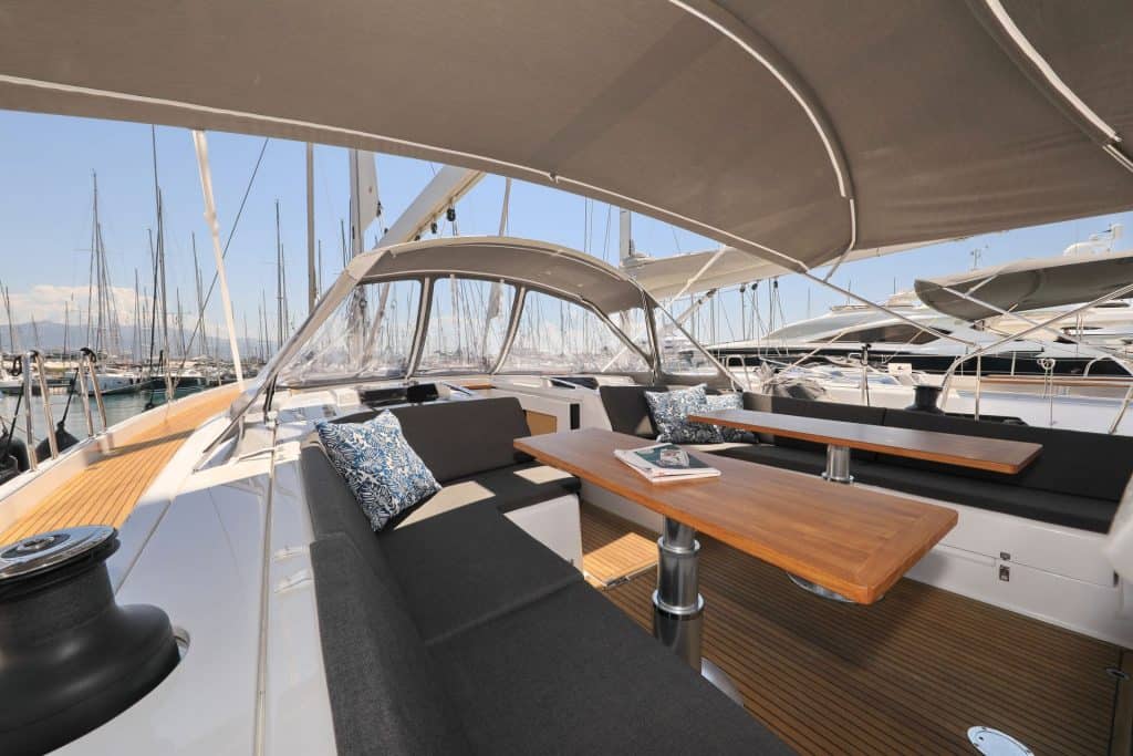 boat cockpit