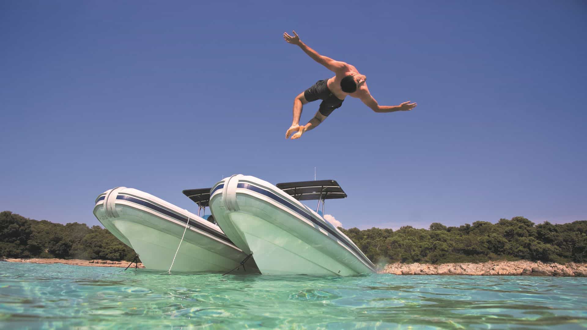 adriatic jump into the sea