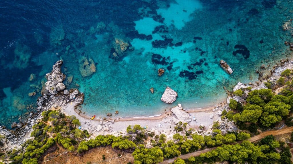 turquise beach peljesac