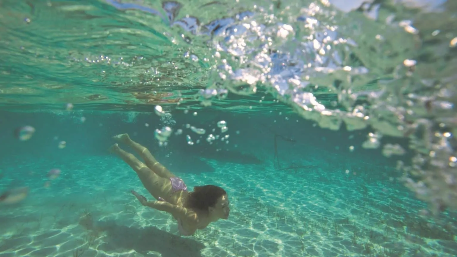 sandy beach Croatia Snorkeling