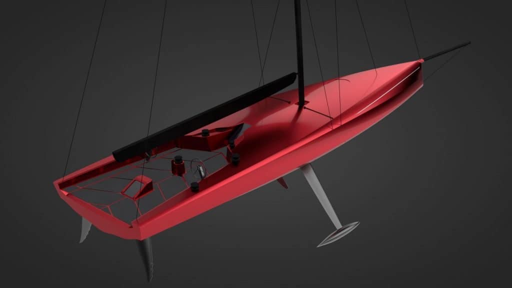 Club Swan 80 Side View 01