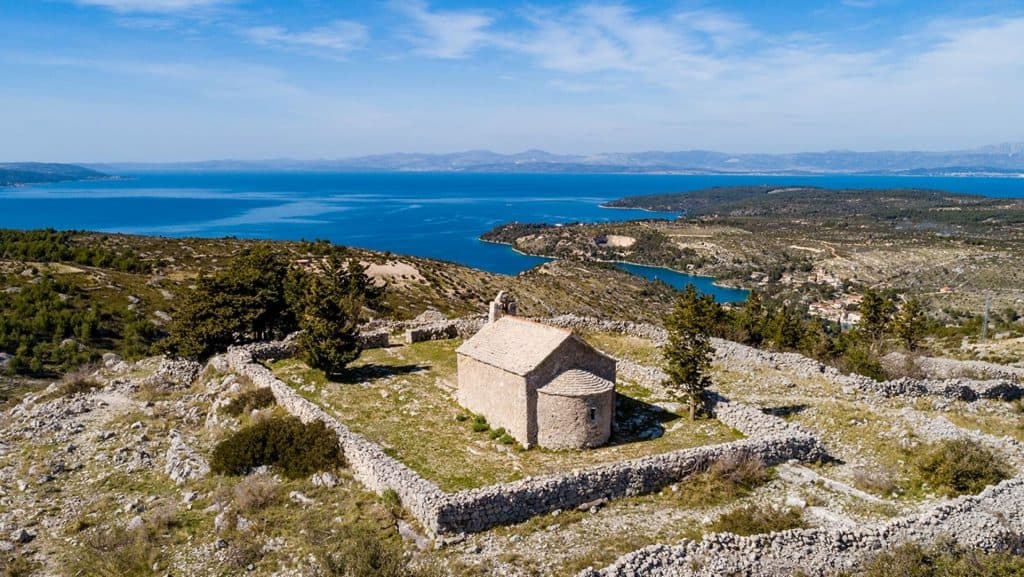 Brač Island Croatia view