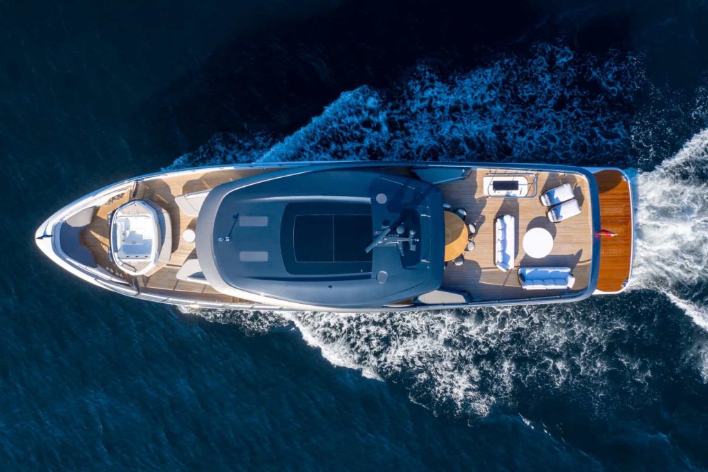 princess X95 luxury yacht