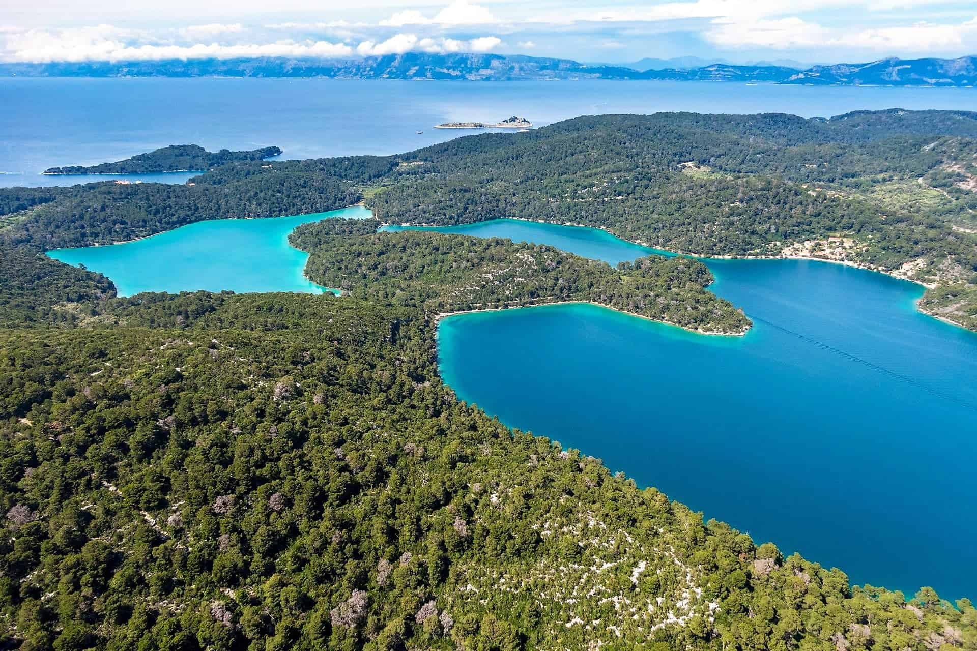  Mljet National Park Great Lake and Little Lake Croatia