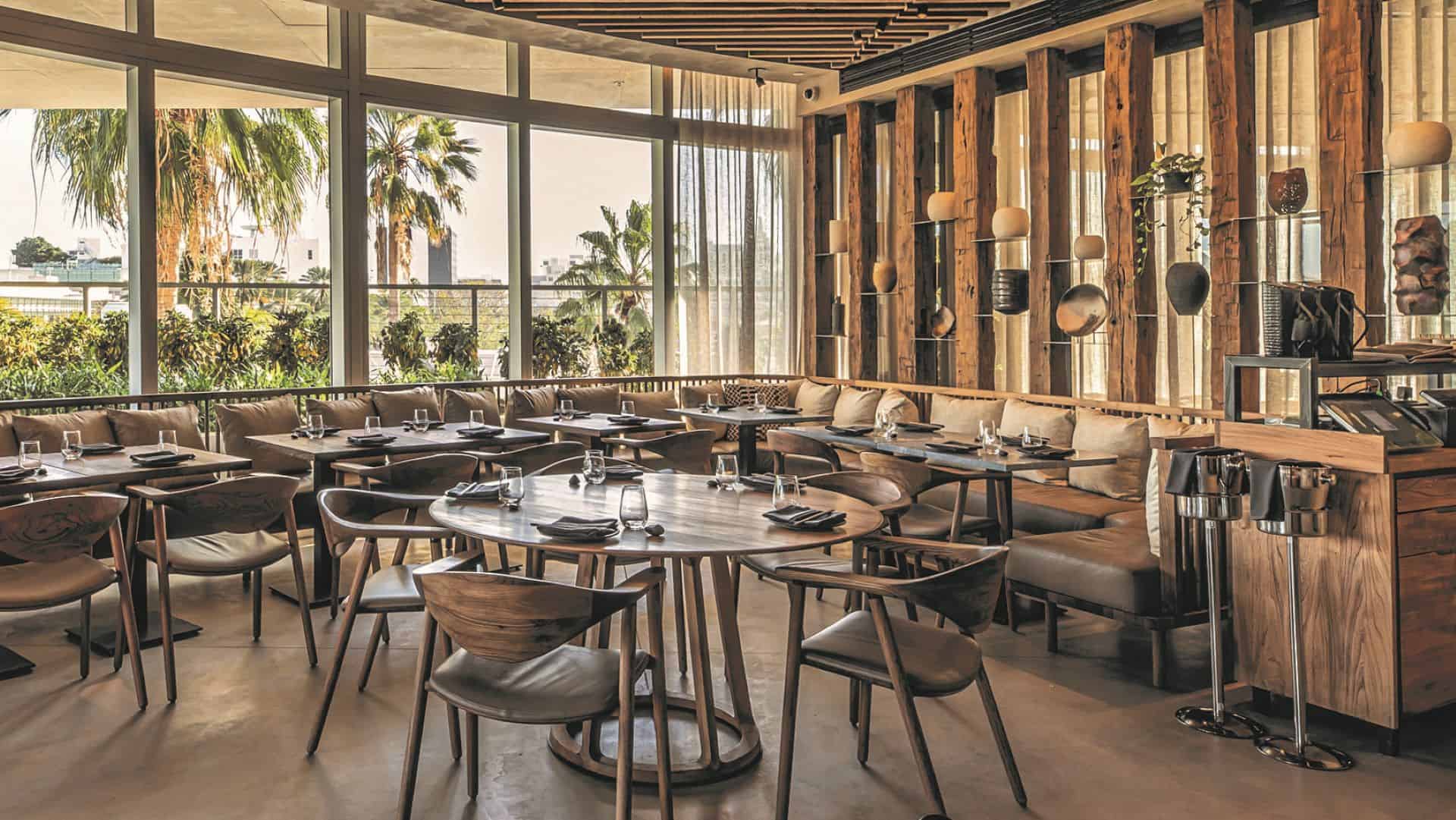 Artisan furniture at michelin restaurants