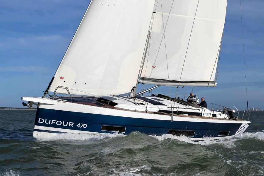 This is a photography of Dufour 470
