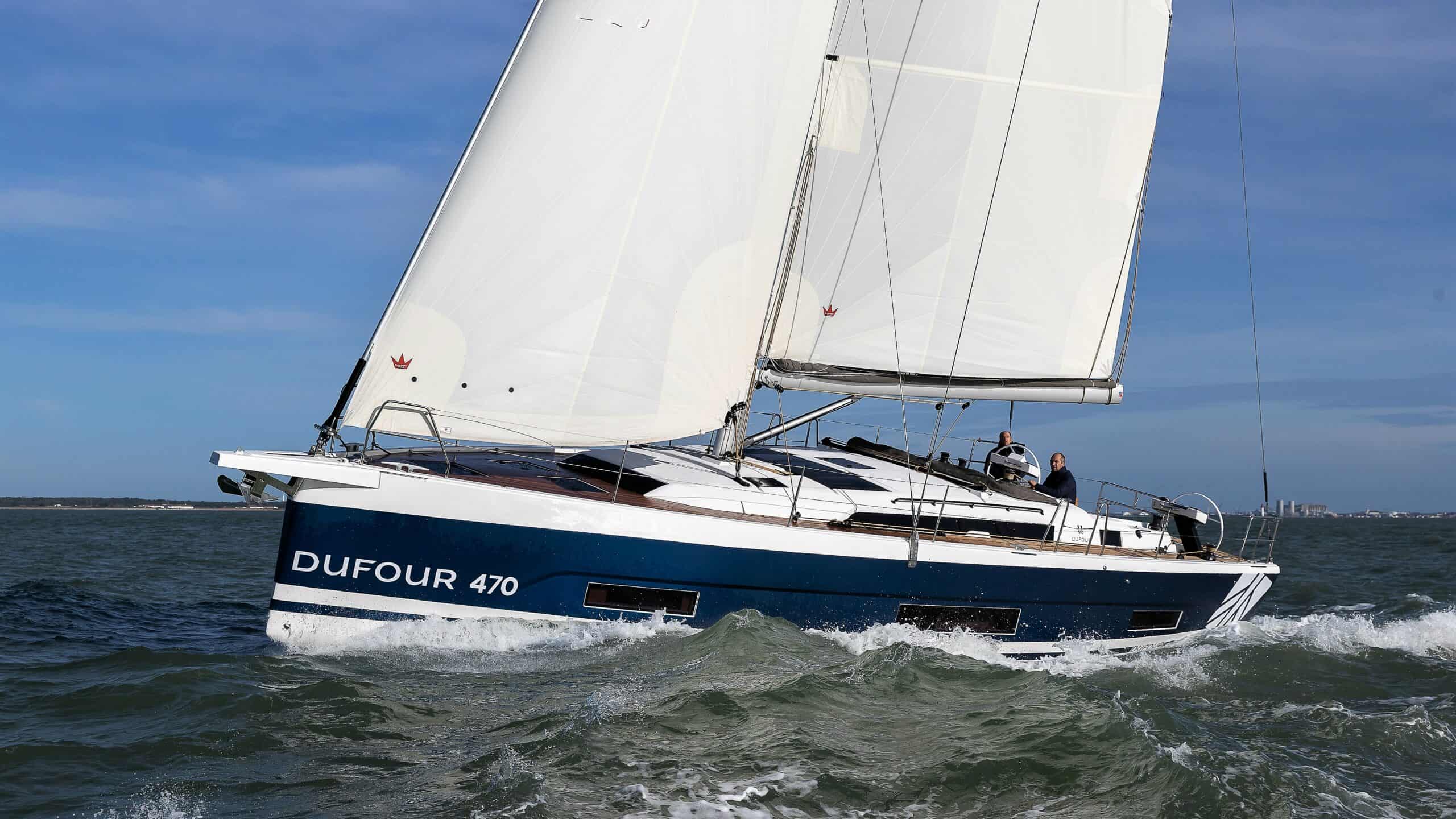 This is a photography of Dufour 470