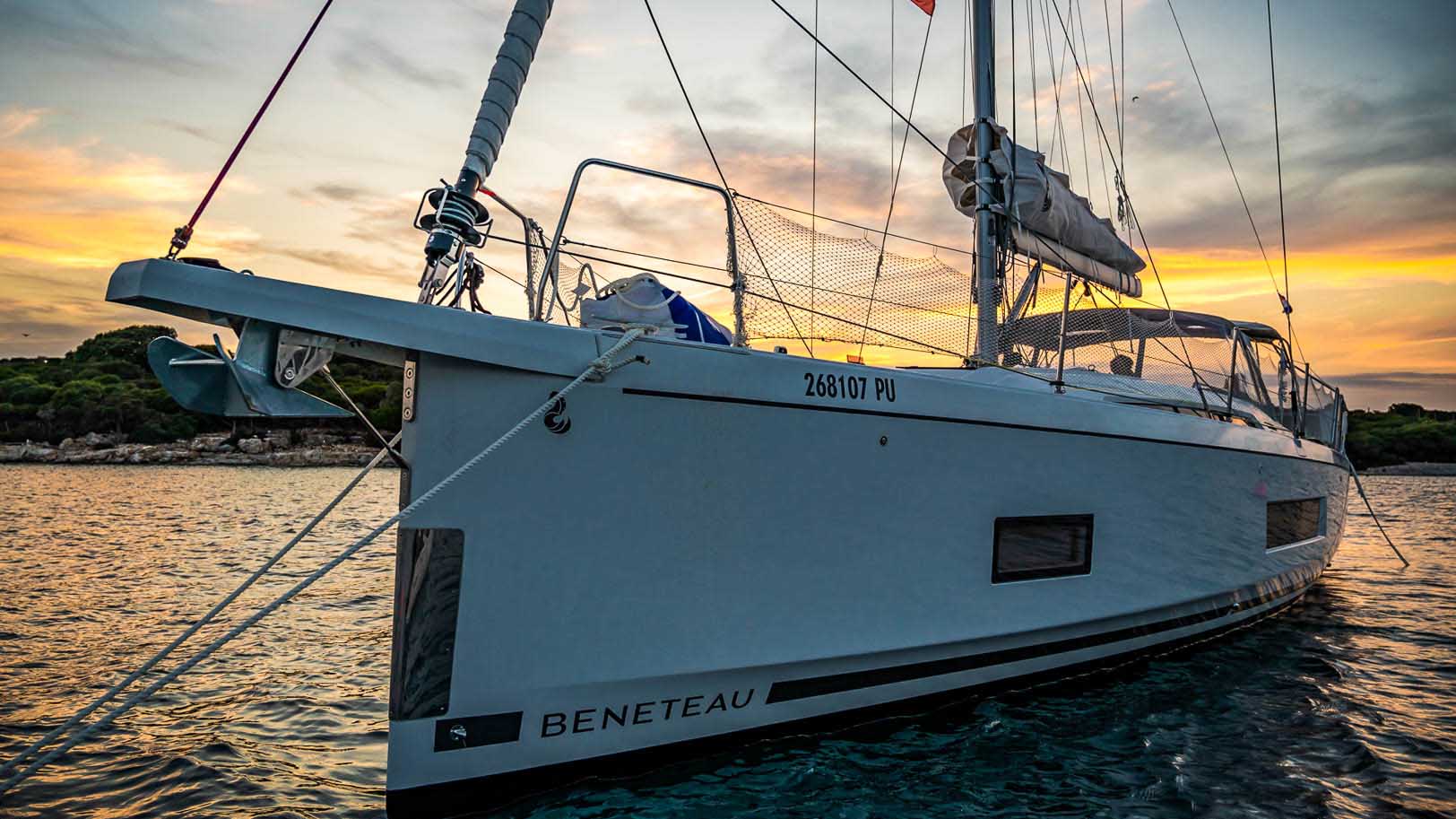 This is photo of a sailing boat Oceanis 46.1