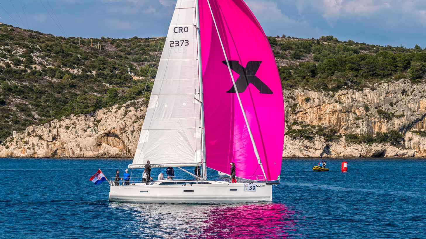 This is photo of a sailing boat X-43, Sailing Boat charter in Croatia