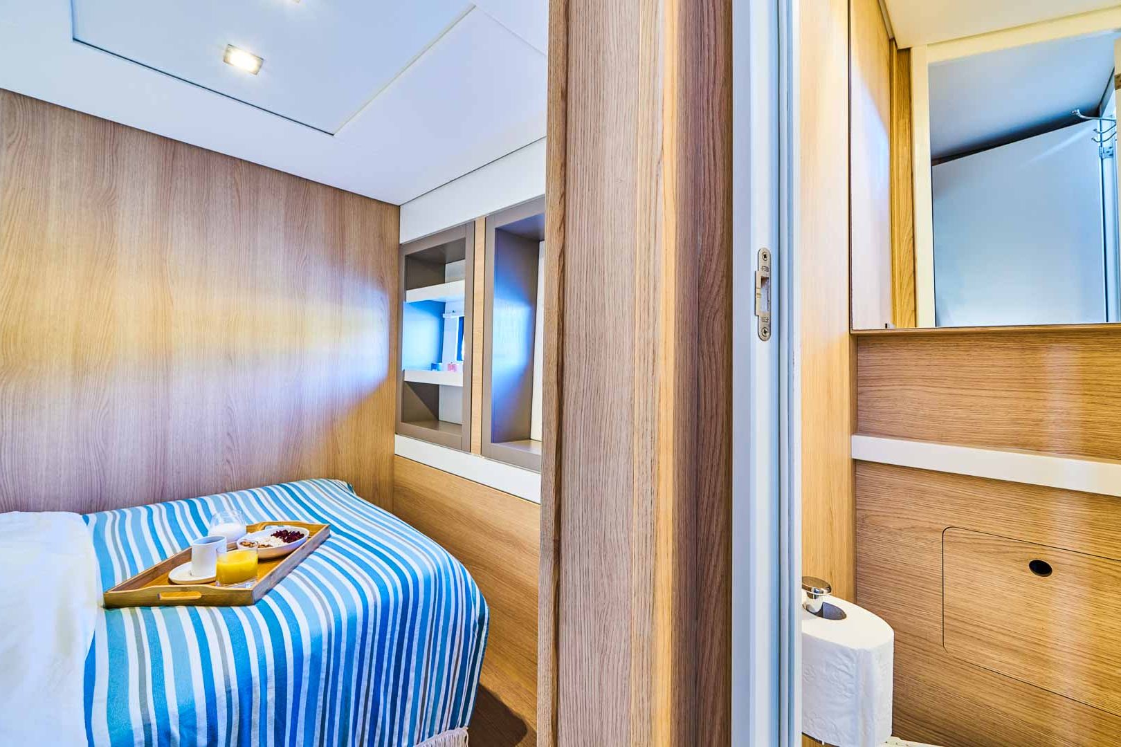 This is photo of a catamaran Bali 5.4 ensuite