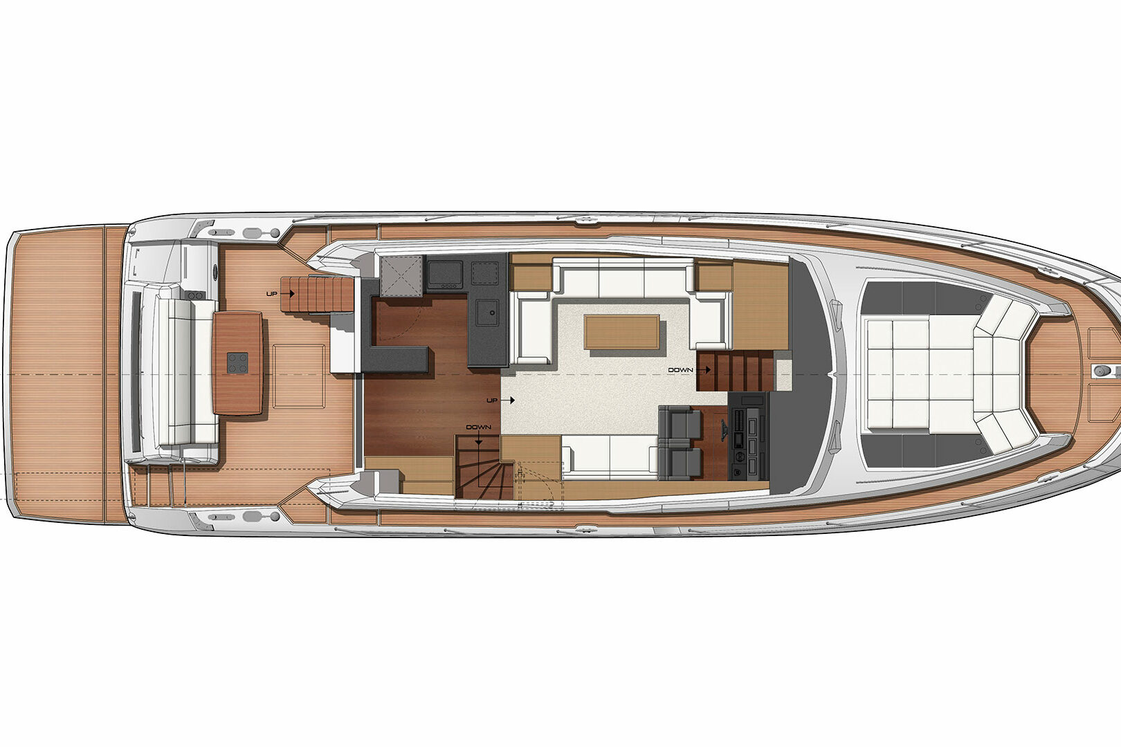 Simull layout main deck