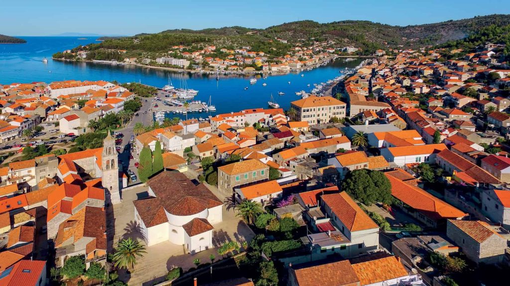 Town Vela Luka, Korčula