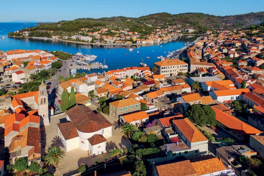 Town Vela Luka, Korčula