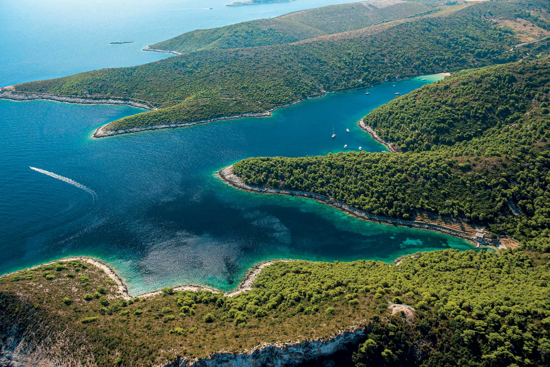 Stončica cove Island Vis Croatia