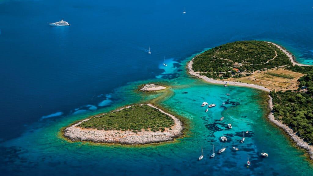 Budikovac island Vis Luxury Yacht Charter 