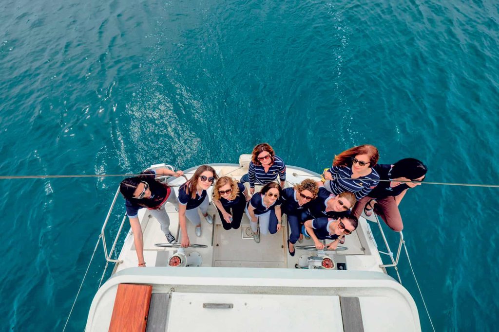 This is photo of a Adria Libar crew training