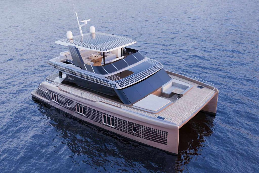  60 Sunreef Power Eco catamaran