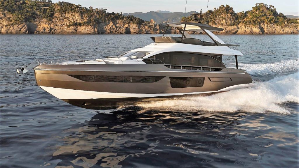 This is a photography of new Azimut 68