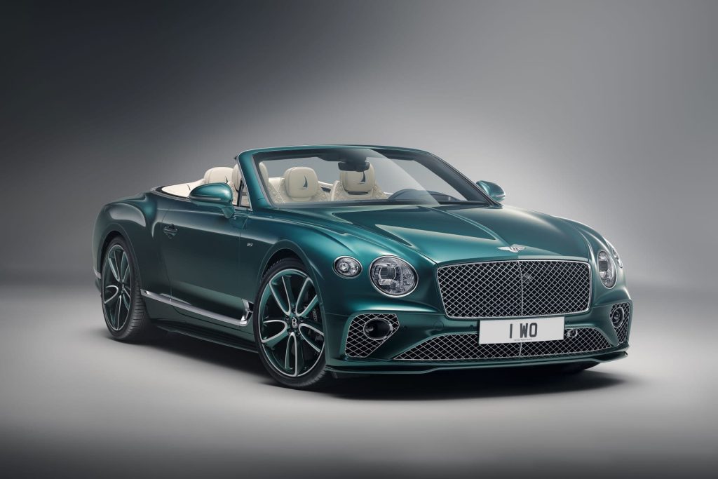 This is a photography of Bentley Mulliner Nauticis Collection