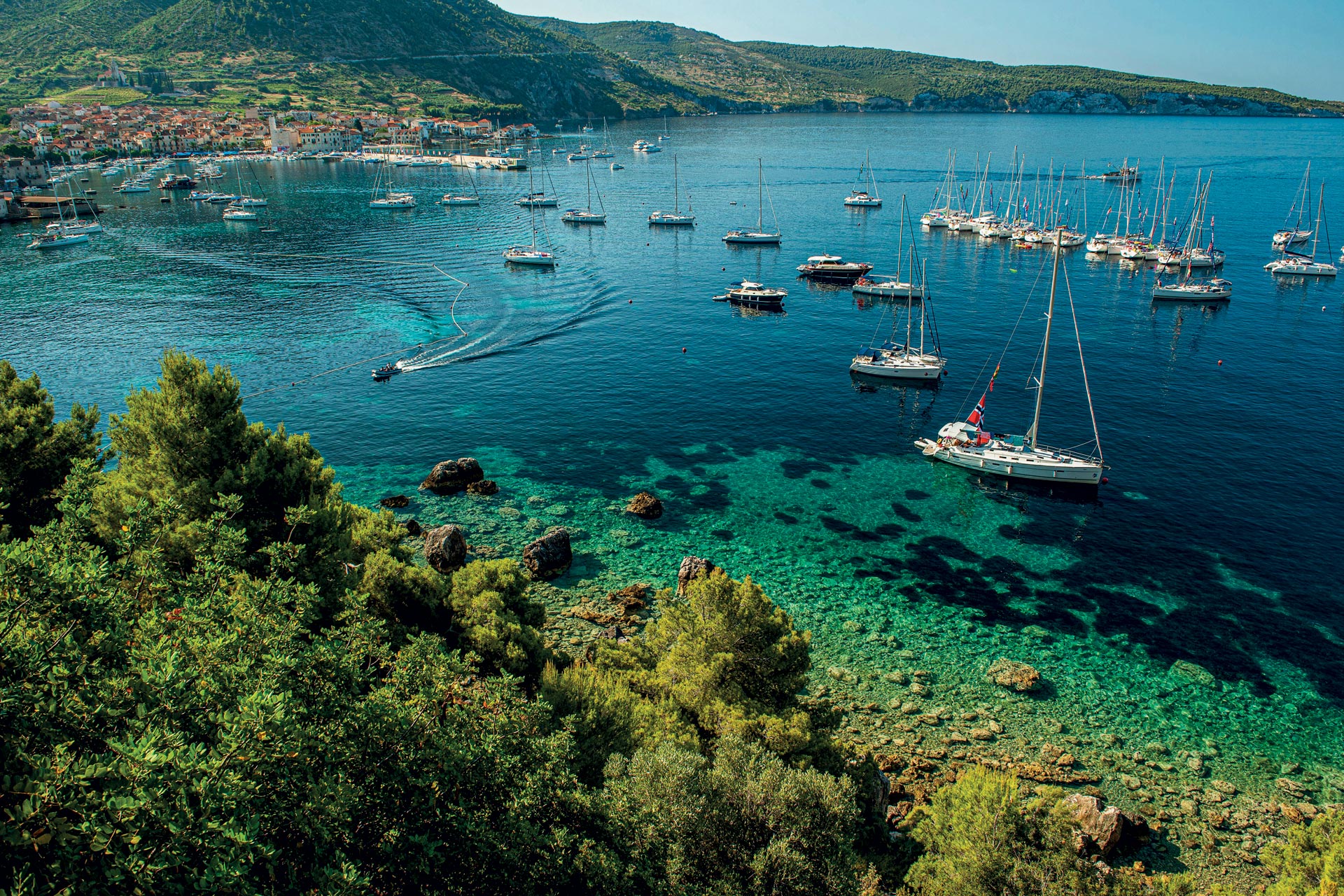 Town Komiza Vis Luxury Yacht Charter Guide