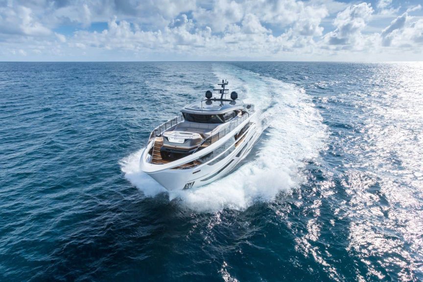 Princess X95 crossover yacht