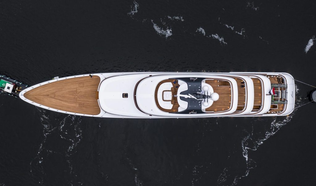 This is photo of new Feadship Juice