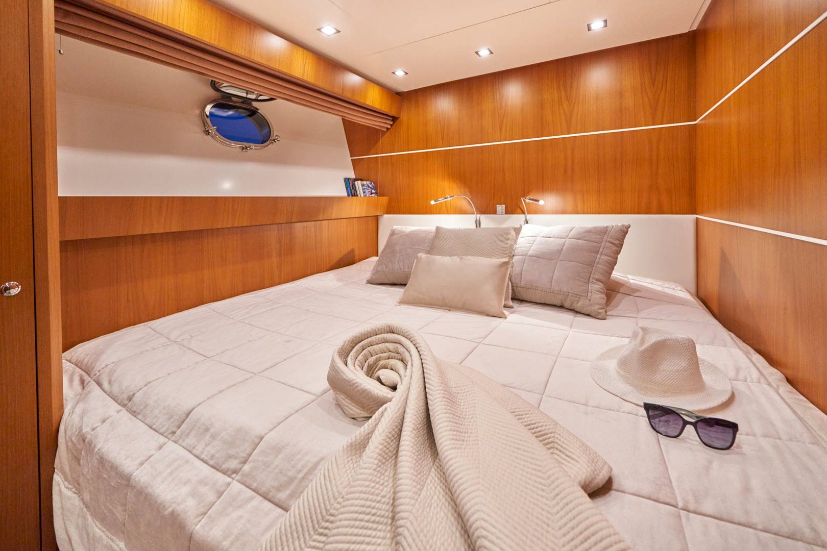 The luxury yacht Karisma Double cabin