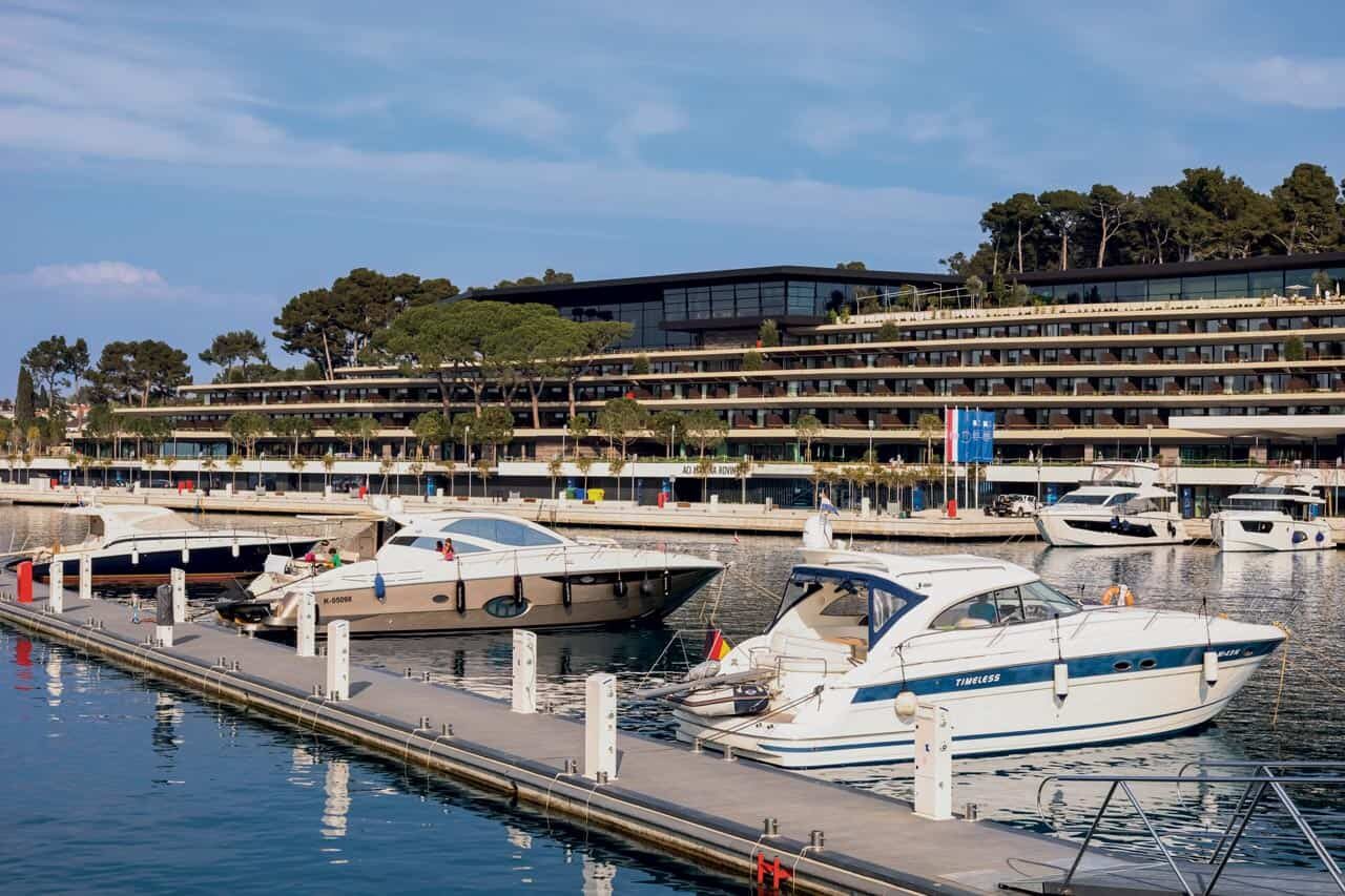 ACI marina Rovinj, five anchor marina